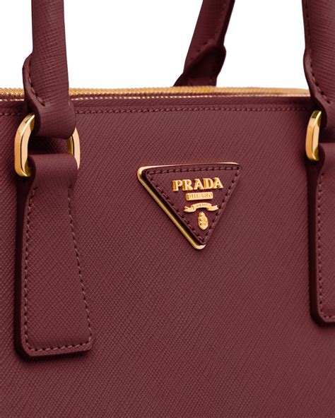 prada fabric handbag with leather trim|prada genuine leather handbags.